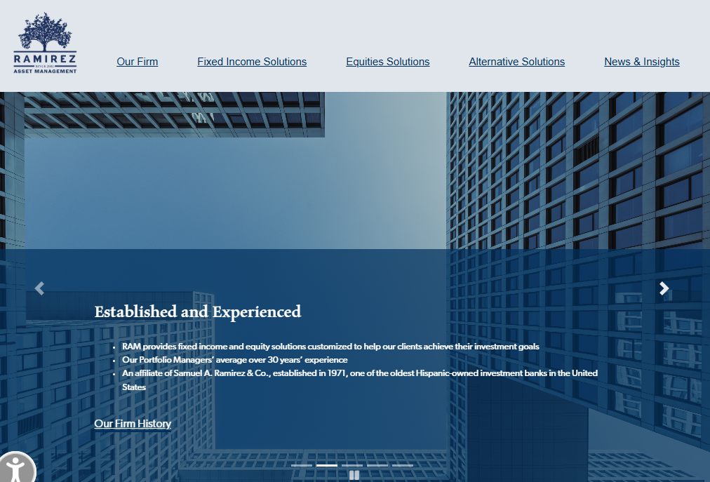 RAMIREZのトップページ