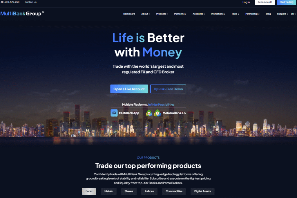 マルチバンクの公式