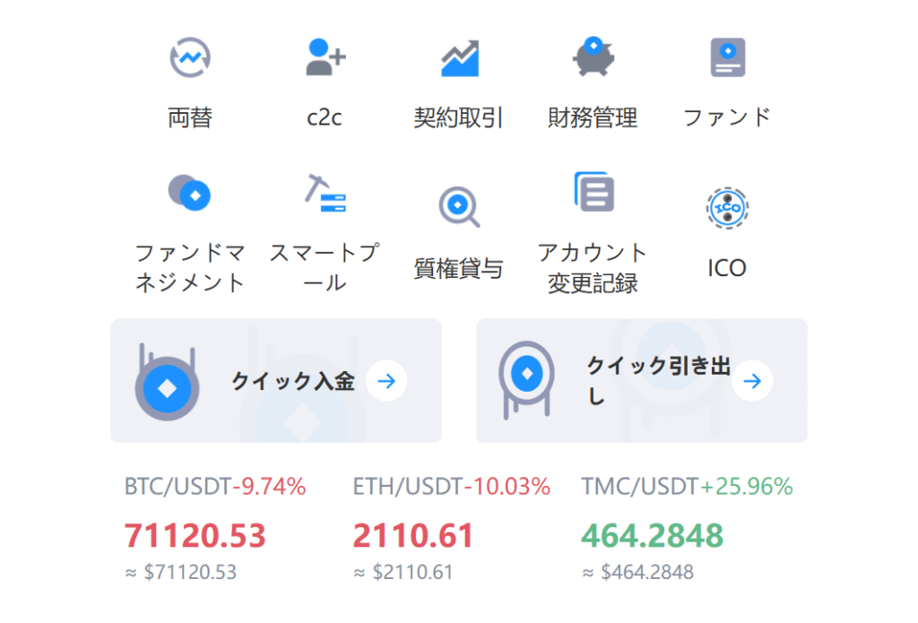 Worynex内のページ