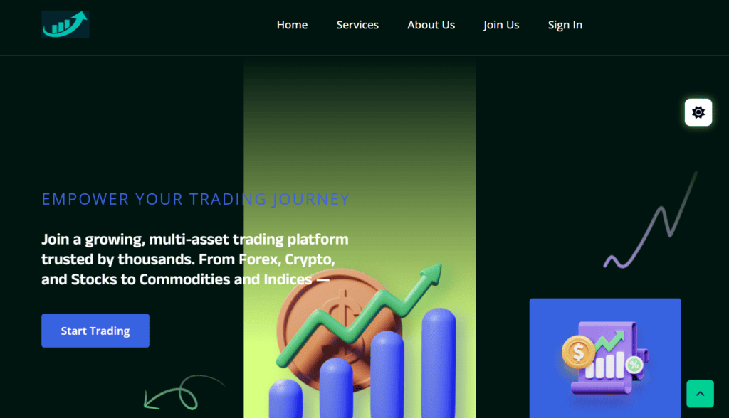 ULTIMATE TRADE FOREXのトップページ