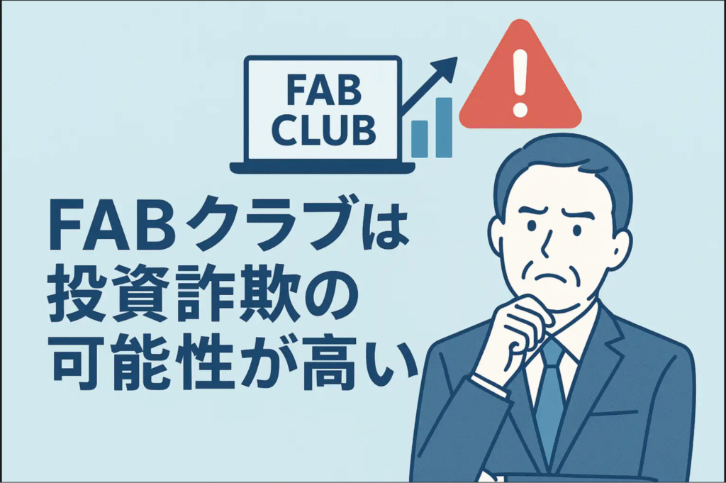 FABクラブは投資詐欺の可能性が高い