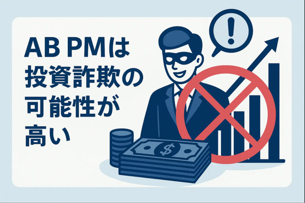 AB PMは投資詐欺の可能性が高い