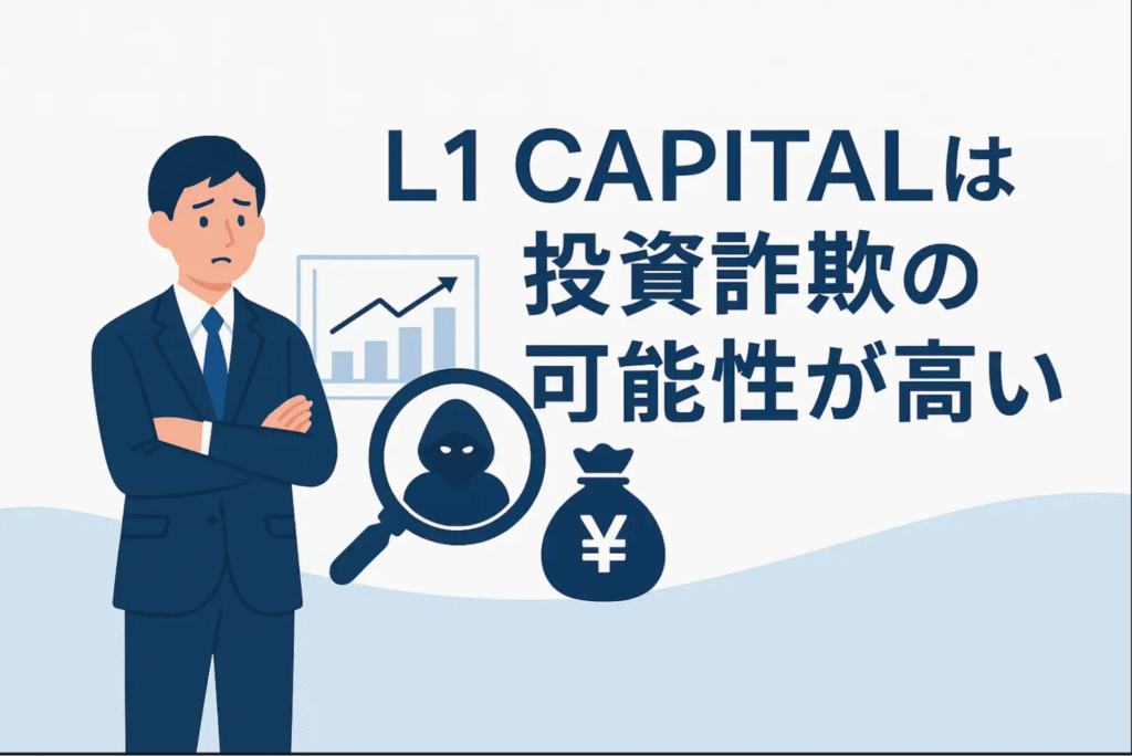 L1 CAPITALは投資詐欺の可能性が高い