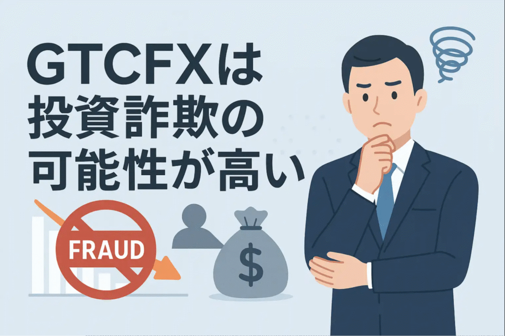 GTCFXは投資詐欺の可能性が高い
