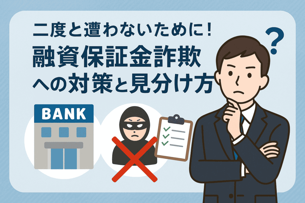 二度と遭わないために！融資保証金詐欺への対策と見分け方