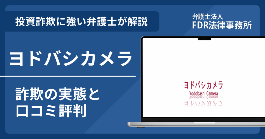 ヨドバシカメラ偽サイトの詐欺とは?返金請求方法や見分け方・出店勧誘の危険性を解説
