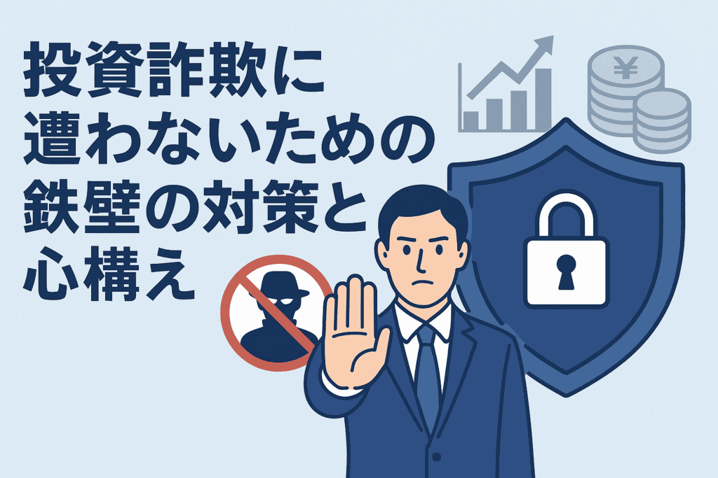 投資詐欺に遭わないための鉄壁の対策と心構え